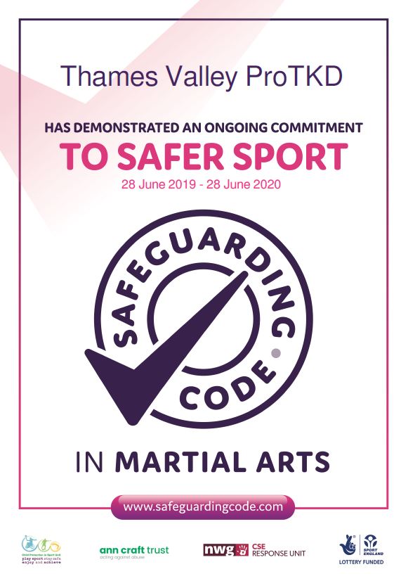 Martial Arts Reading Safeguarding